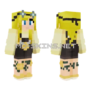 Falsesymmetry Yellow Yaks Minecraft skin