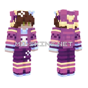 Fanboyeint Lilac Lightshows Minecraft skin