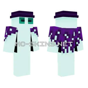 Fancy Spook Minecraft skin