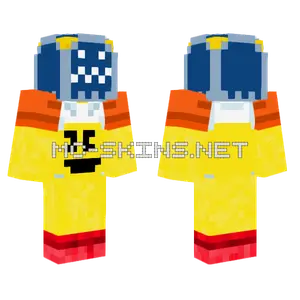 Fantasmita Y Pacman Minecraft skin