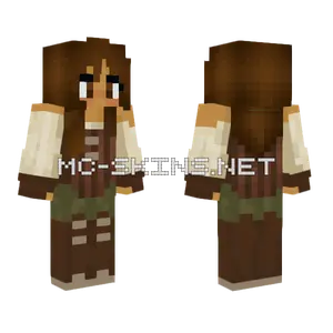 Fantasy Plum Minecraft skin