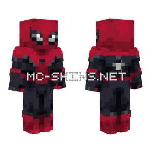 Far From Home Spider-Man Minecraft skin