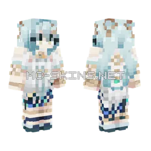 Faruzan Genshin Impact Minecraft skin