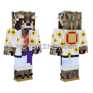 Favnoob Luffy G5 Minecraft skin