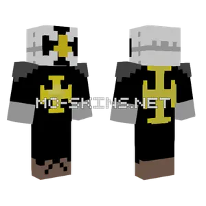Fear No Evil Knight Minecraft skin