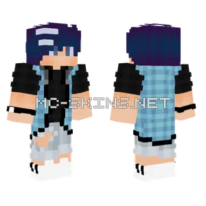 Feeling Blue Minecraft skin