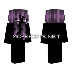Female Abyssal Purple Minecraft skin