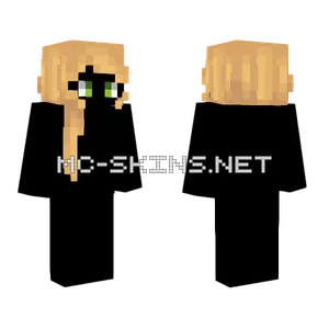 Female Blonde Fade Minecraft skin