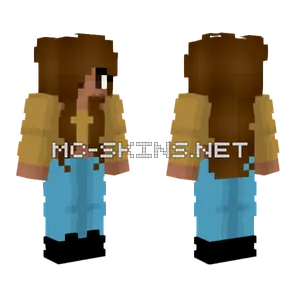 Female Casual Day Minecraft skin