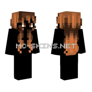 Female Dark Chocolate Peanutbutter Minecraft skin