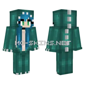 Female Dino Onesie Minecraft skin