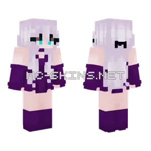 Female Gojo 2 Minecraft skin