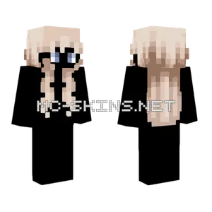 Female HB Blonde Mocha Fade Minecraft skin