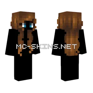 Female HB Brown Fade V2 Minecraft skin