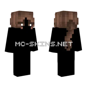 Female HB Brunette Ponytail Minecraft skin