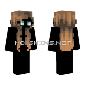 Female HB Carmel Brown Ombre Minecraft skin