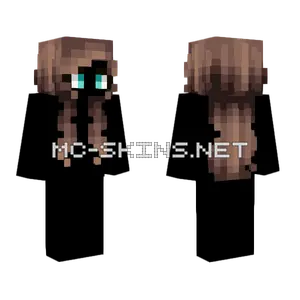 Female Hb Coffee Bean Brown V2 Minecraft skin