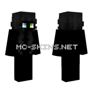 Female HB Cut Black Bangs Minecraft skin