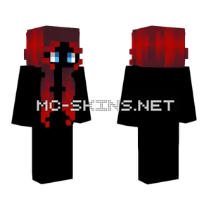 Female Hb Dark Cherry Minecraft skin