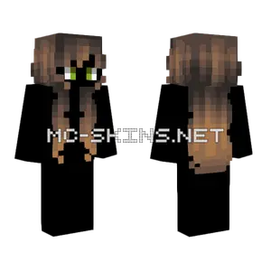 Female HB Dark Plank Brunette V2 Minecraft skin