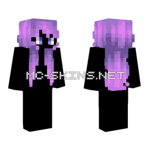 Female HB Fairytale Purple Ombre Pink Minecraft skin