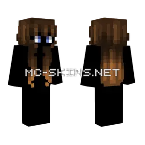 Female HB Fudge Brown V2 Minecraft skin