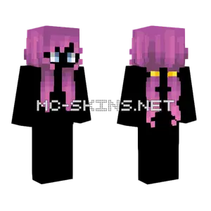 Female HB Gum Pink Pigtails Minecraft skin