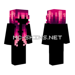 Female HB Jaw Breaker Purple Pink Fade Minecraft skin