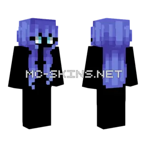 Female Hb Lilac Blue Minecraft skin