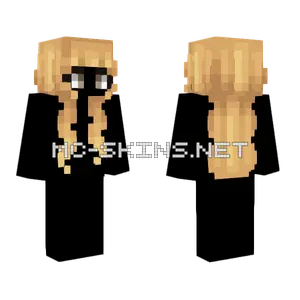 Female HB Long Blonde Minecraft skin