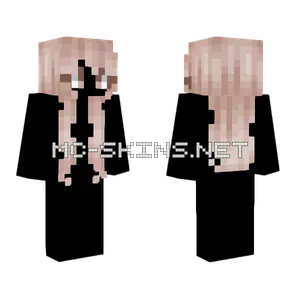 Female Hb Long Light Coconut Brown Minecraft skin
