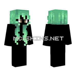 Female Hb Mint Green Minecraft skin
