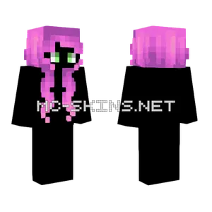 Female HB Pastel Pink Fade Minecraft skin