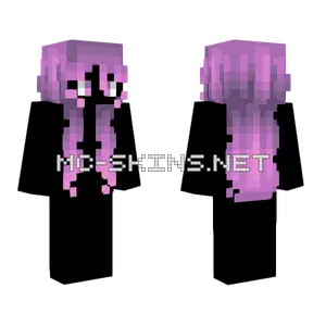 Female HB Purple Pink V2 Minecraft skin