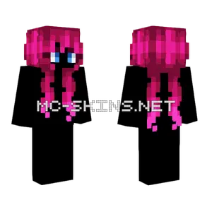 Female Hb Rose Pink Pigtails Minecraft skin