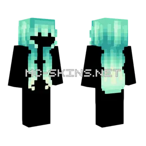 Female Hb Sea Glass Green Ombre Fade V2 Minecraft skin