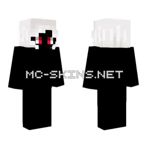 Female HB Short Albino White Minecraft skin