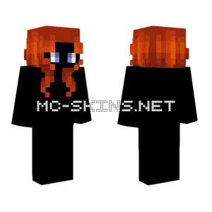 Female HB Short Ginger Fade Minecraft skin