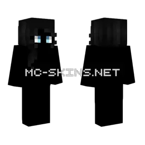 Female Hb Short Midnight Black Minecraft skin