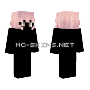 Female HB Short Pinkade Minecraft skin