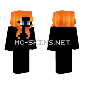 Female HB Short Pure Ginger Fade Minecraft skin