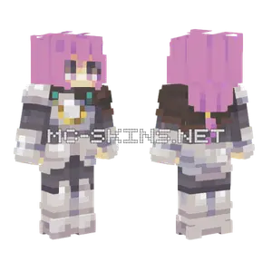 Female Knight Kenjipmanero Minecraft skin