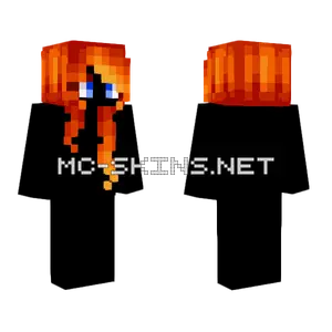 Female Lava Fade Minecraft skin