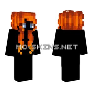 Female Mandarin Ginger Minecraft skin
