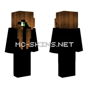 Female Milk Chocolate Brown Bangs Minecraft skin