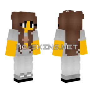 Female Mineville Skywars Minecraft skin