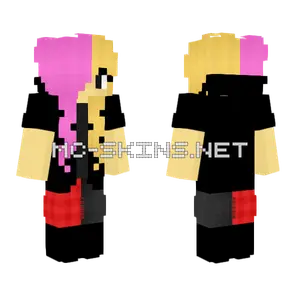 Female Punk Minecraft skin