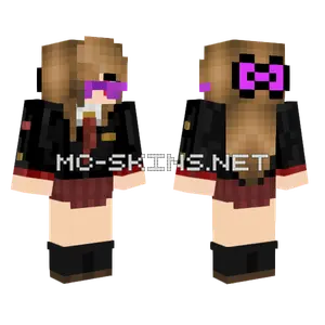Female School Uniform Minecraft skin