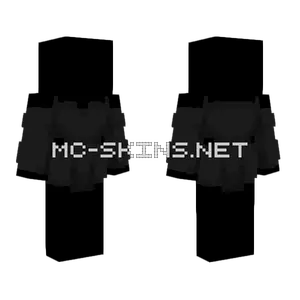 Female Simple Black Dress Minecraft skin