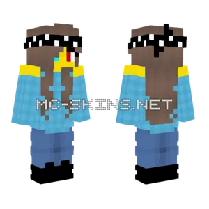 Female Skywars Headband Minecraft skin
